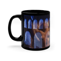 The Aqueduct & His Goddess 11oz Black Mug