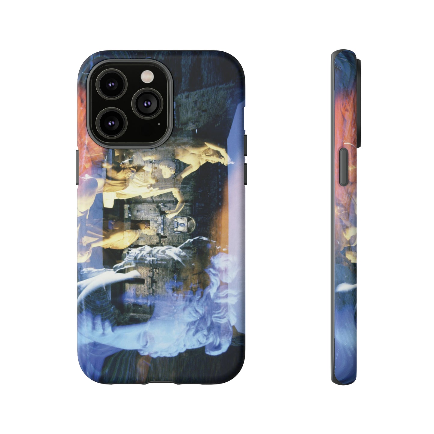 Venus the Galata and the theater in Orange Phone Cases