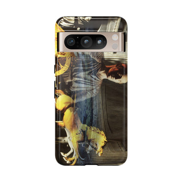 Auriga in the Circus of Antioch phone case for Google Pixel 8 Pro by Vittorio Storaro, from the La Civiltà Romana collection