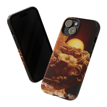Jupiter and Mars phone case for iPhone 15 by Vittorio Storaro, from the La Civiltà Romana collection