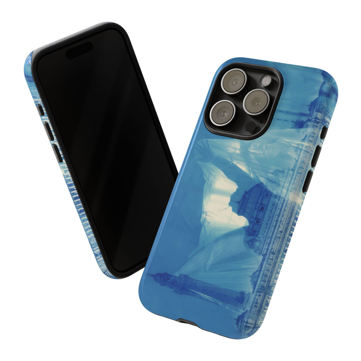 The Ideal City phone case for iPhone 15 Pro by Vittorio Storaro, from the La Civiltà Romana collection