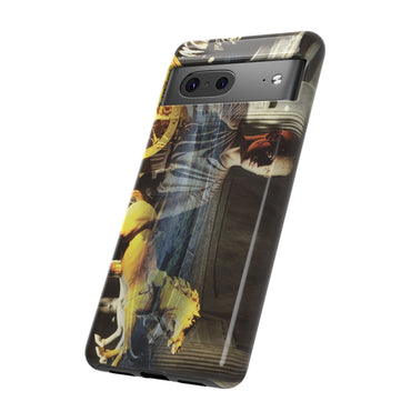Auriga in the Circus of Antioch phone case for Google Pixel 7 by Vittorio Storaro, from the La Civiltà Romana collection