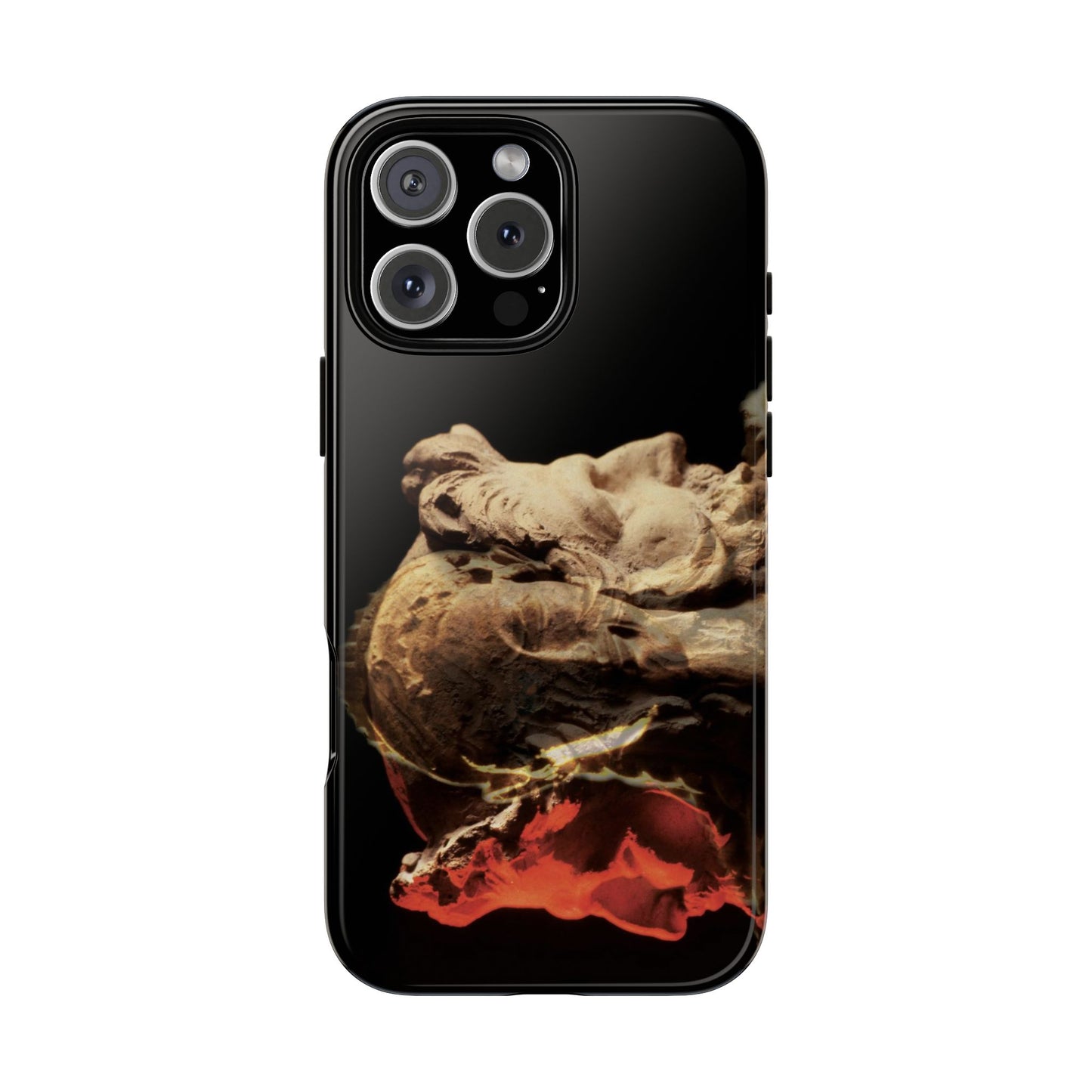 Apollo and two faced Janus phone case for iPhone 16 Pro Max by Vittorio Storaro, from the La Civiltà Romana collection