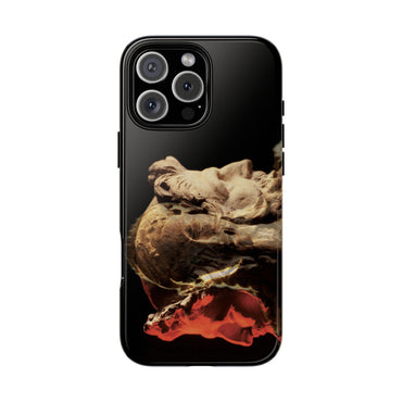 Apollo and two faced Janus phone case for iPhone 16 Pro Max by Vittorio Storaro, from the La Civiltà Romana collection