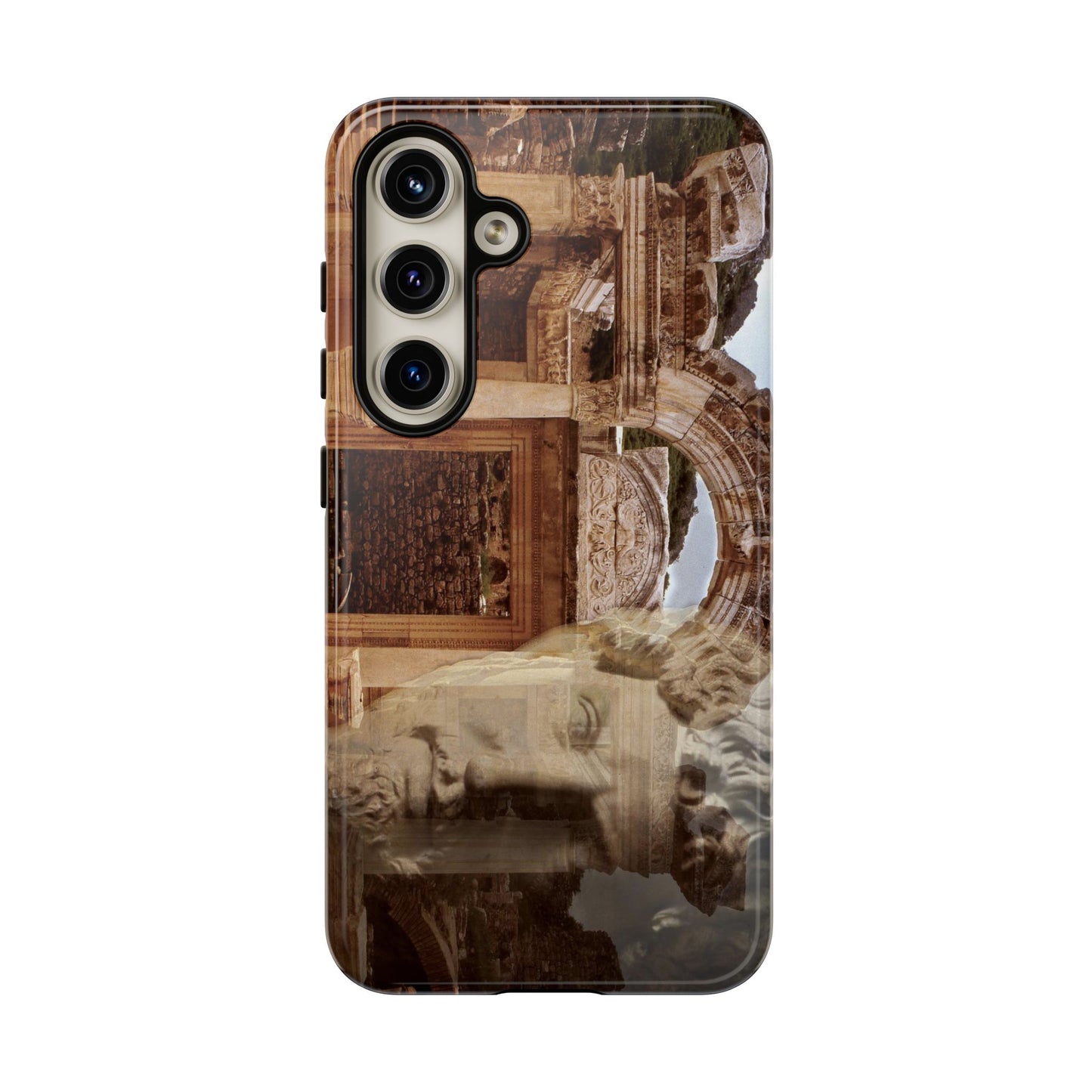 Adriano's Market phone case for Samsung Galaxy S24 by Vittorio Storaro, from the La Civiltà Romana collection