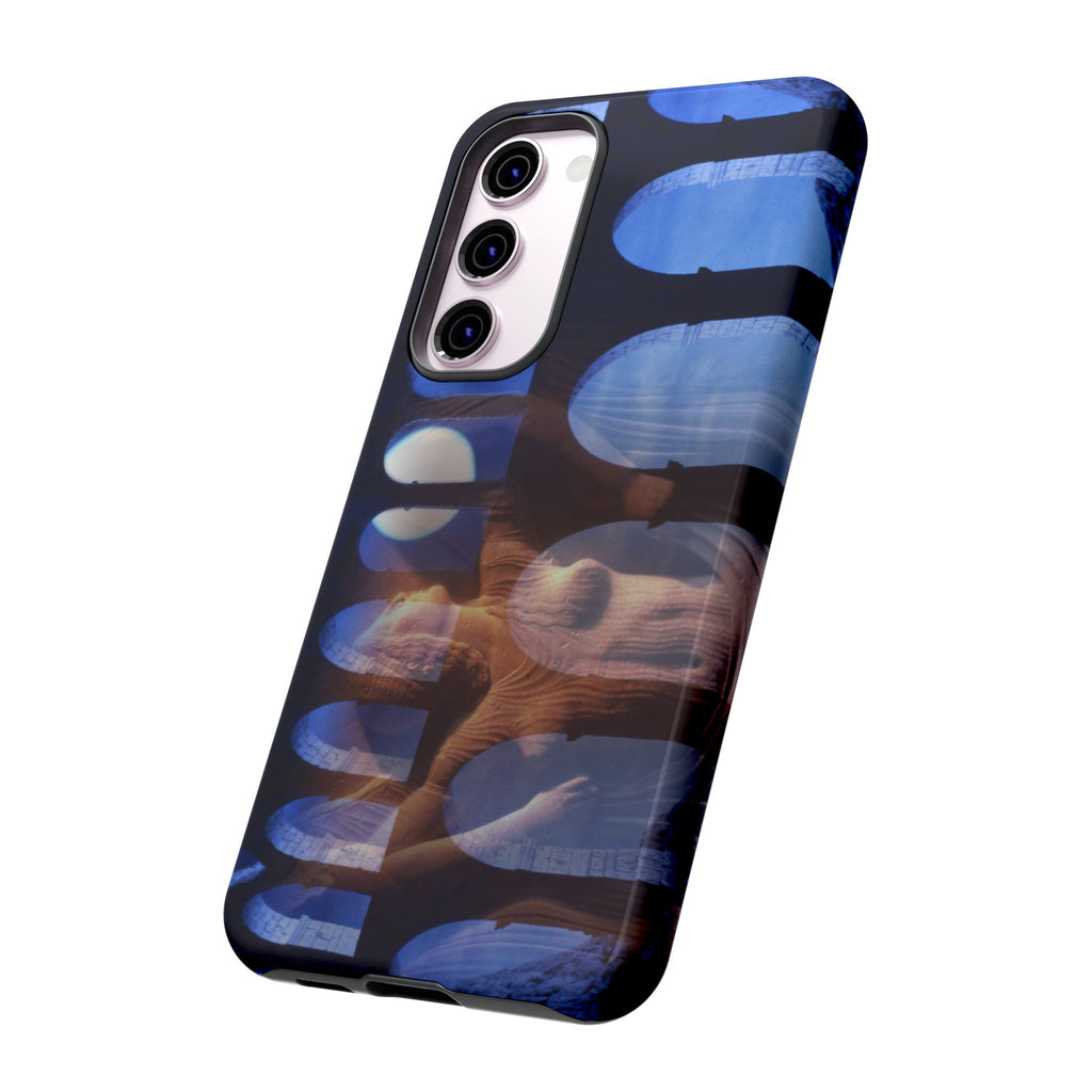 The Aqueduct and his Goddess phone case for Samsung Galaxy S23 Plus by Vittorio Storaro, from the La Civiltà Romana collection