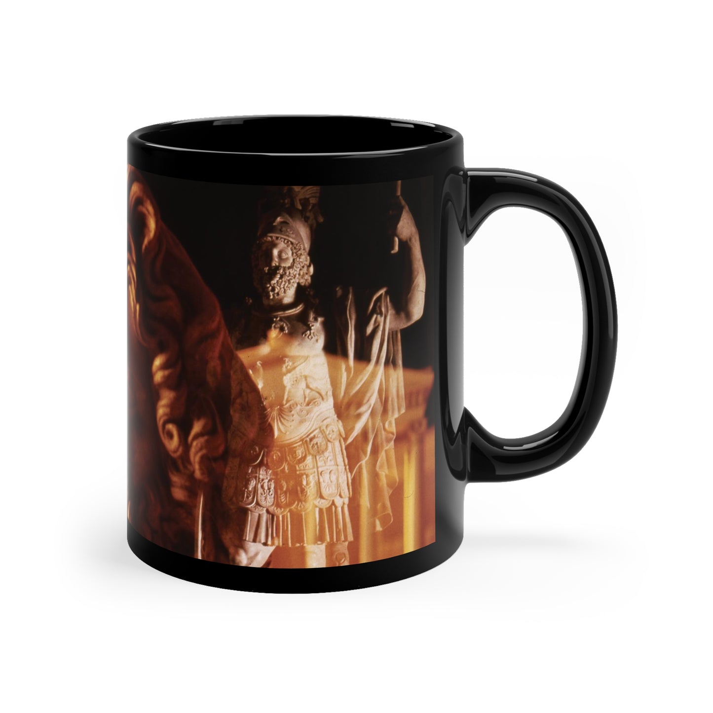 Jupiter & Mars 11oz Black Mug