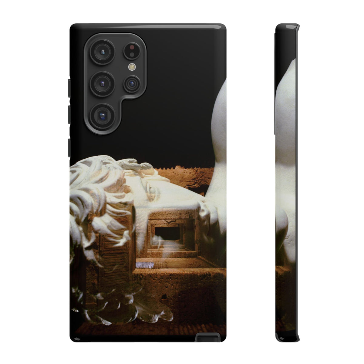 Antinoo in the Hadrian's Villa phone case for Samsung Galaxy S22 Ultra by Vittorio Storaro, from the La Civiltà Romana collection