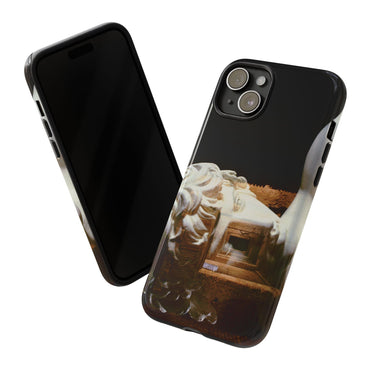 Antinoo in the Hadrian's Villa phone case for iPhone 15 Plus by Vittorio Storaro, from the La Civiltà Romana collection