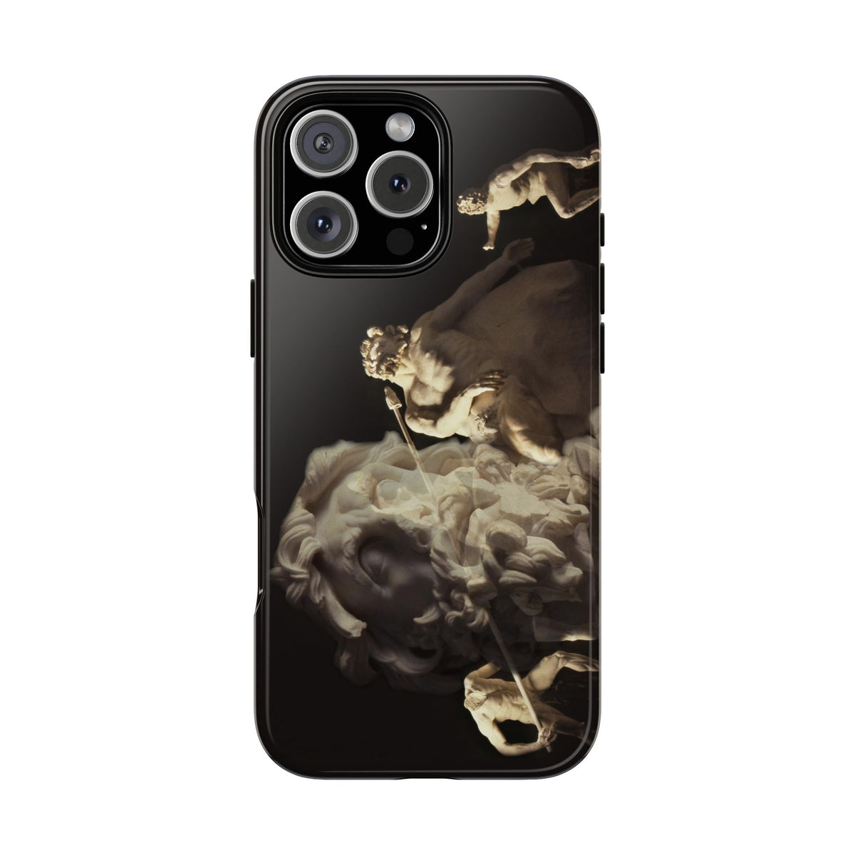 Ulysses and Polyphemus phone case for iPhone 16 Pro Max by Vittorio Storaro, from the La Civiltà Romana collection