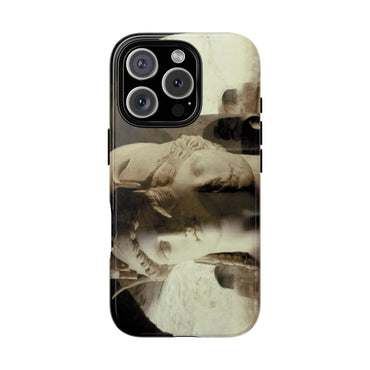 Minerva and Athena phone case for iPhone 16 Pro by Vittorio Storaro, from the La Civiltà Romana collection