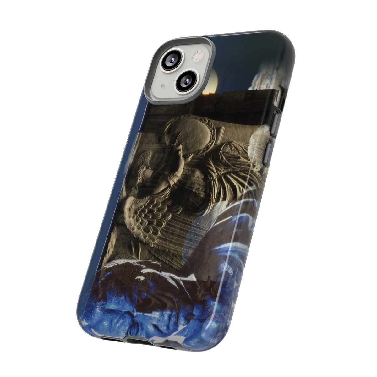 Arc de Triomphe idealized for Julius Caesar phone case for iPhone 14 by Vittorio Storaro, from the La Civiltà Romana collection