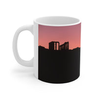 Minerva & Her Temple White Mug 11oz