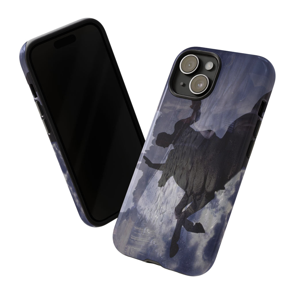 The Ancient Via Appia phone case for iPhone 15 by Vittorio Storaro, from the La Civiltà Romana collection