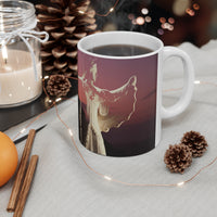 Minerva & Her Temple White Mug 11oz