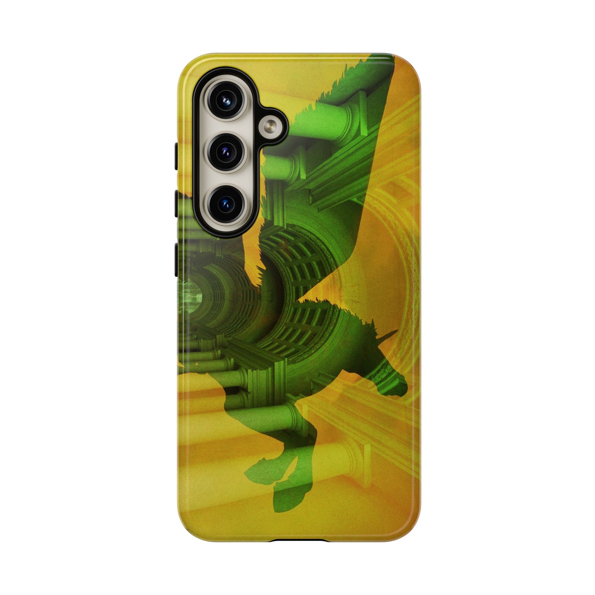 Pegasus phone case for Samsung Galaxy S24 by Vittorio Storaro, from the La Civiltà Romana collection