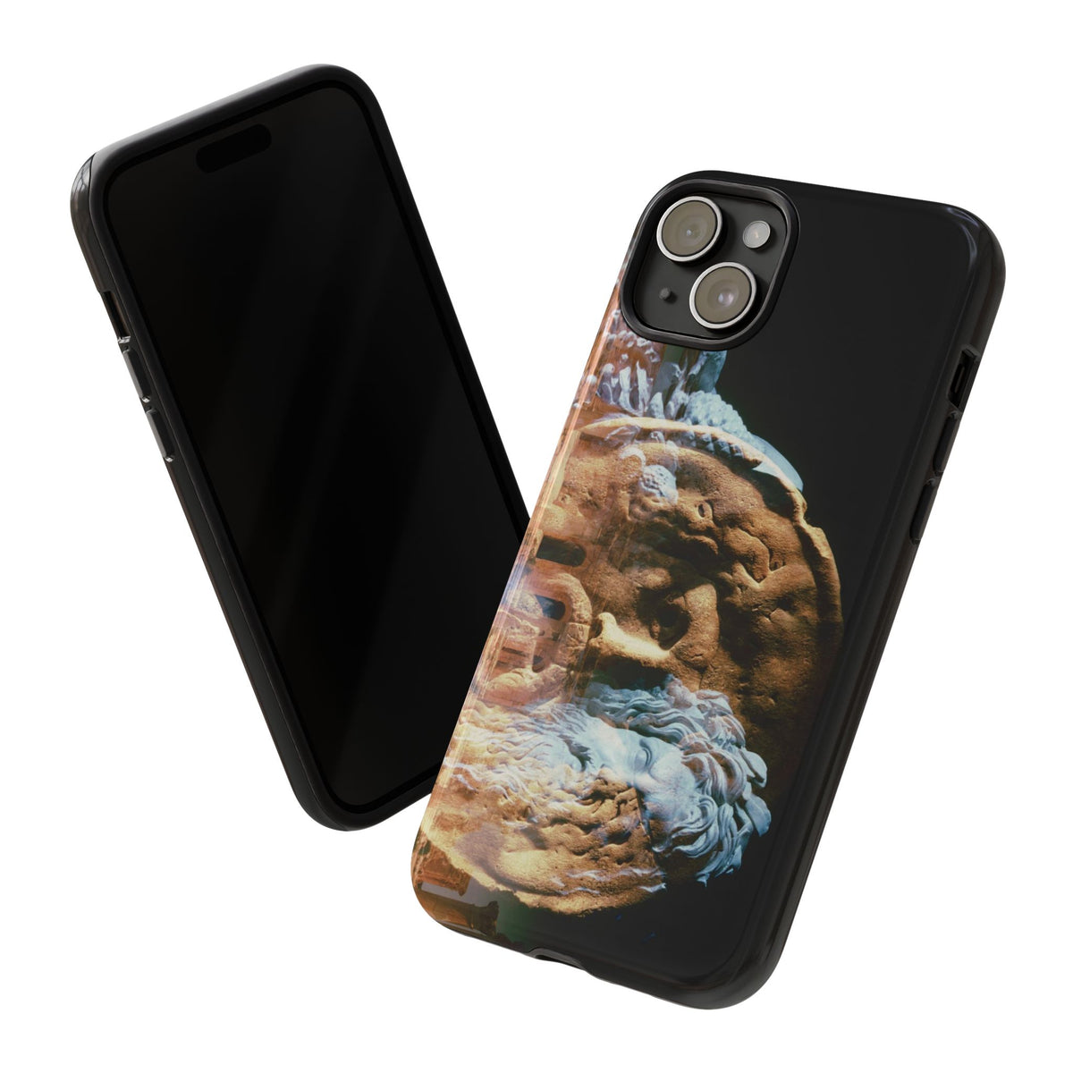 River Divinity phone case for iPhone 15 Plus by Vittorio Storaro, from the La Civiltà Romana collection