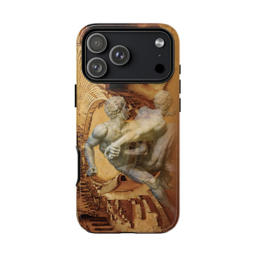 Amphitheater El Jem And The Uffizi Wrestlers phone case for iPhone 18 Pro Max by Vittorio Storaro, from the La Civiltà Romana collection