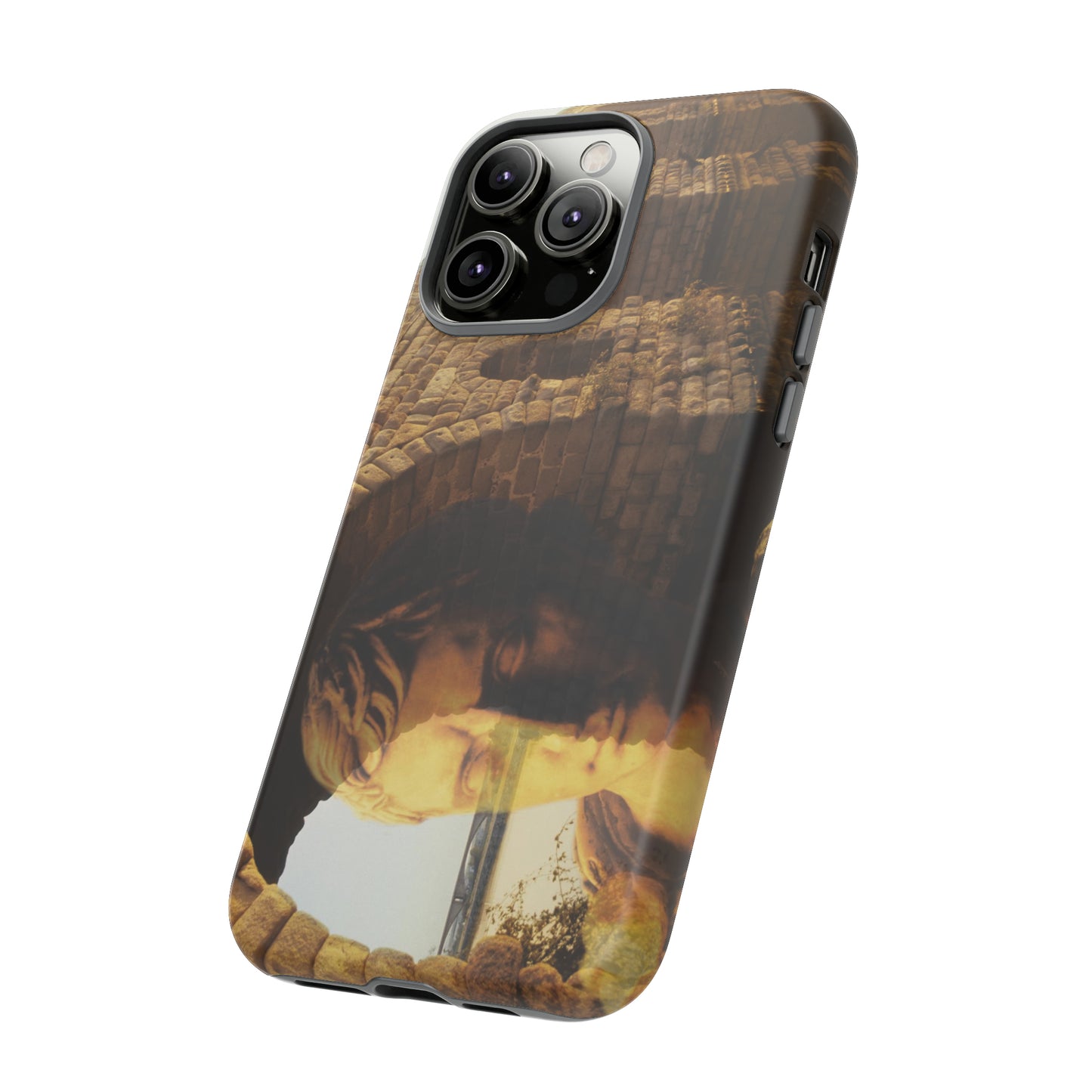 Julius Caesar and the france bridge  Phone Cases