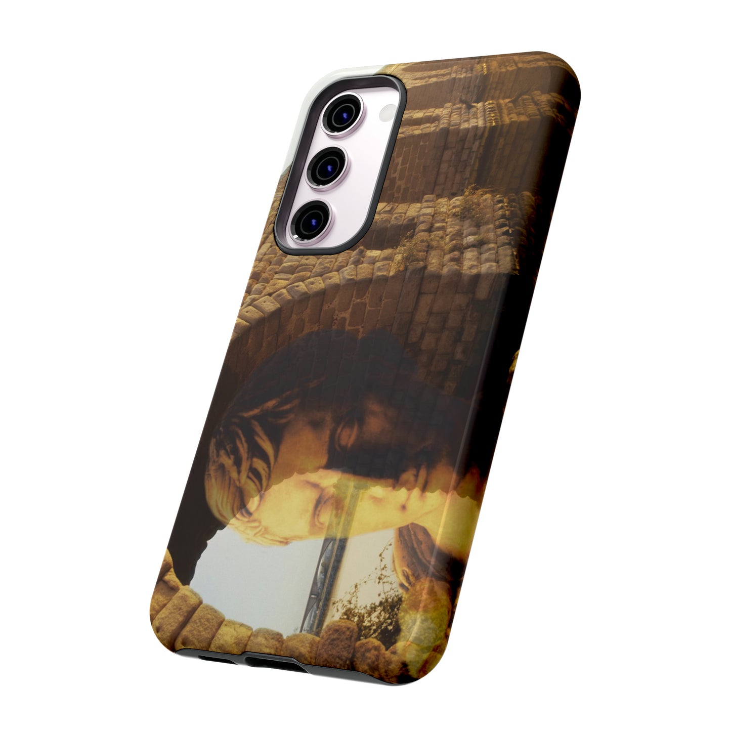 Julius Caesar and the france bridge  Phone Cases