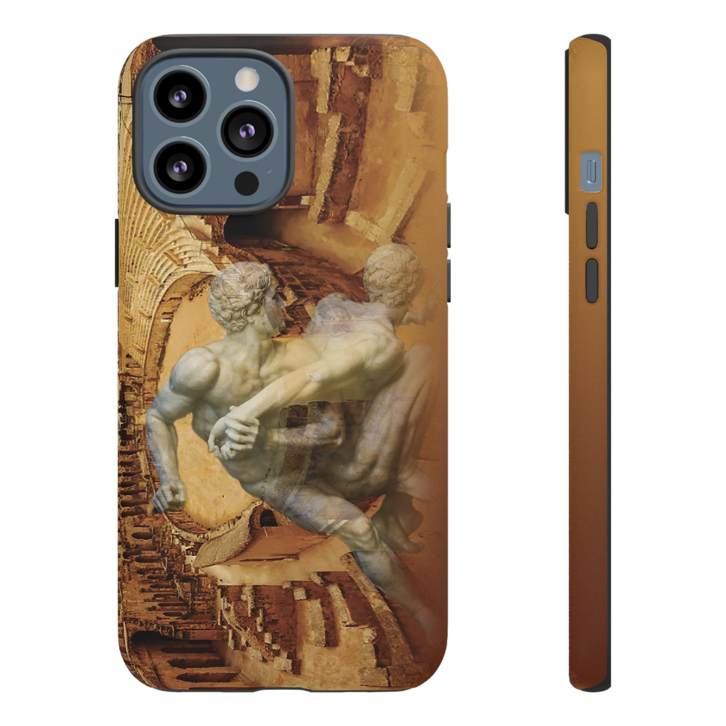 Amphitheater El Jem And The Uffizi Wrestlers Phone Cases