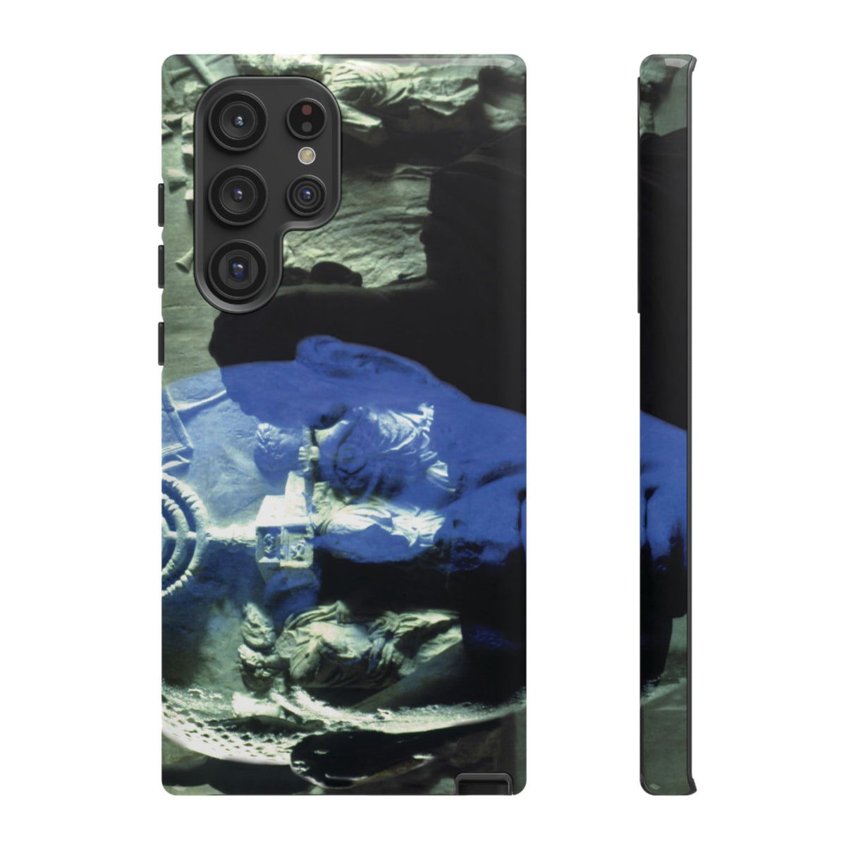 Titus and his father Vespasian phone case for Samsung Galaxy S22 Ultra by Vittorio Storaro, from the La Civiltà Romana collection