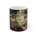 11oz white ceramic mug printed with Capitoline Jupiter by Vittorio Storaro, from the La Civiltà Romana collection