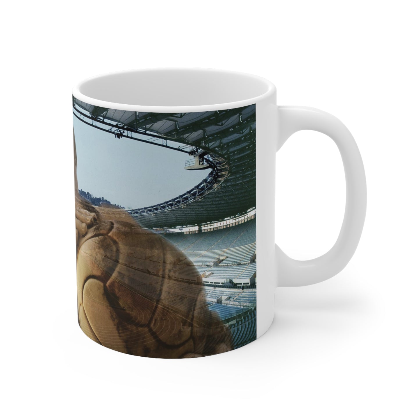 Olympic Stadium in Rome White Mug 11oz