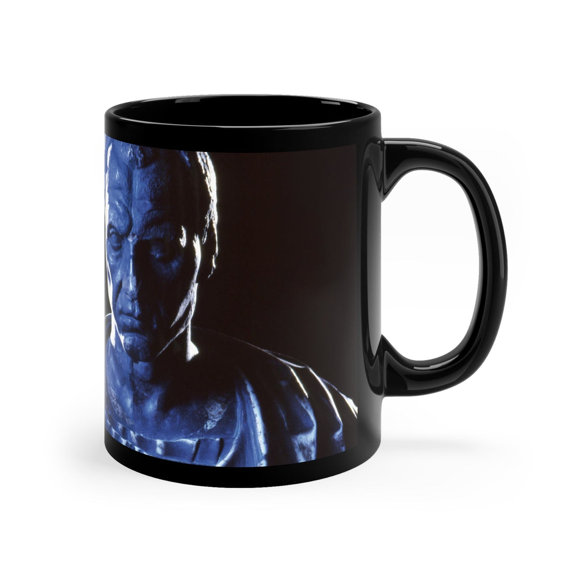 Julius Caesar and Venus Black Mug - Divine Authority Coffee Cup