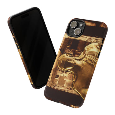 Etruscan Apollo phone case for iPhone 15 Plus by Vittorio Storaro, from the La Civiltà Romana collection