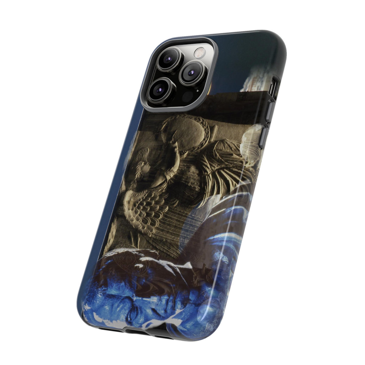 Arc de Triomphe idealized for Julius Caesar phone case for iPhone 14 Pro Max by Vittorio Storaro, from the La Civiltà Romana collection