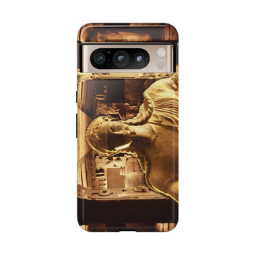 Etruscan Apollo phone case for Google Pixel 8 Pro by Vittorio Storaro, from the La Civiltà Romana collection