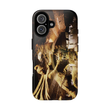 Mithras in his mithraeum of ancient Ostia phone case for iPhone 16 by Vittorio Storaro, from the La Civiltà Romana collection
