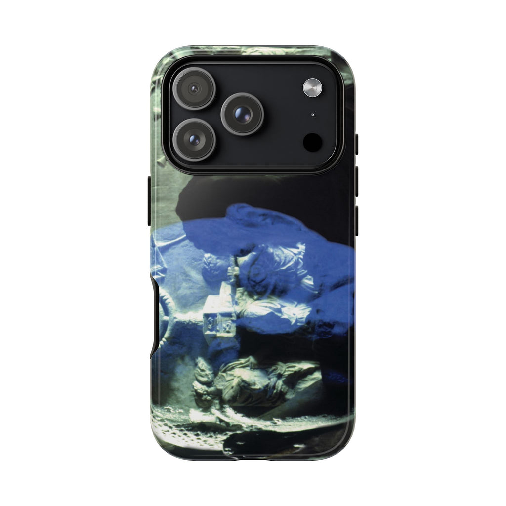 Titus and his father Vespasian phone case for iPhone 18 Pro by Vittorio Storaro, from the La Civiltà Romana collection