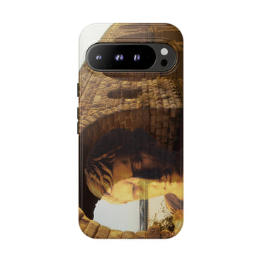 Julius Caesar and the France Bridge phone case for Google Pixel 9 Pro XL by Vittorio Storaro, from the La Civiltà Romana collection