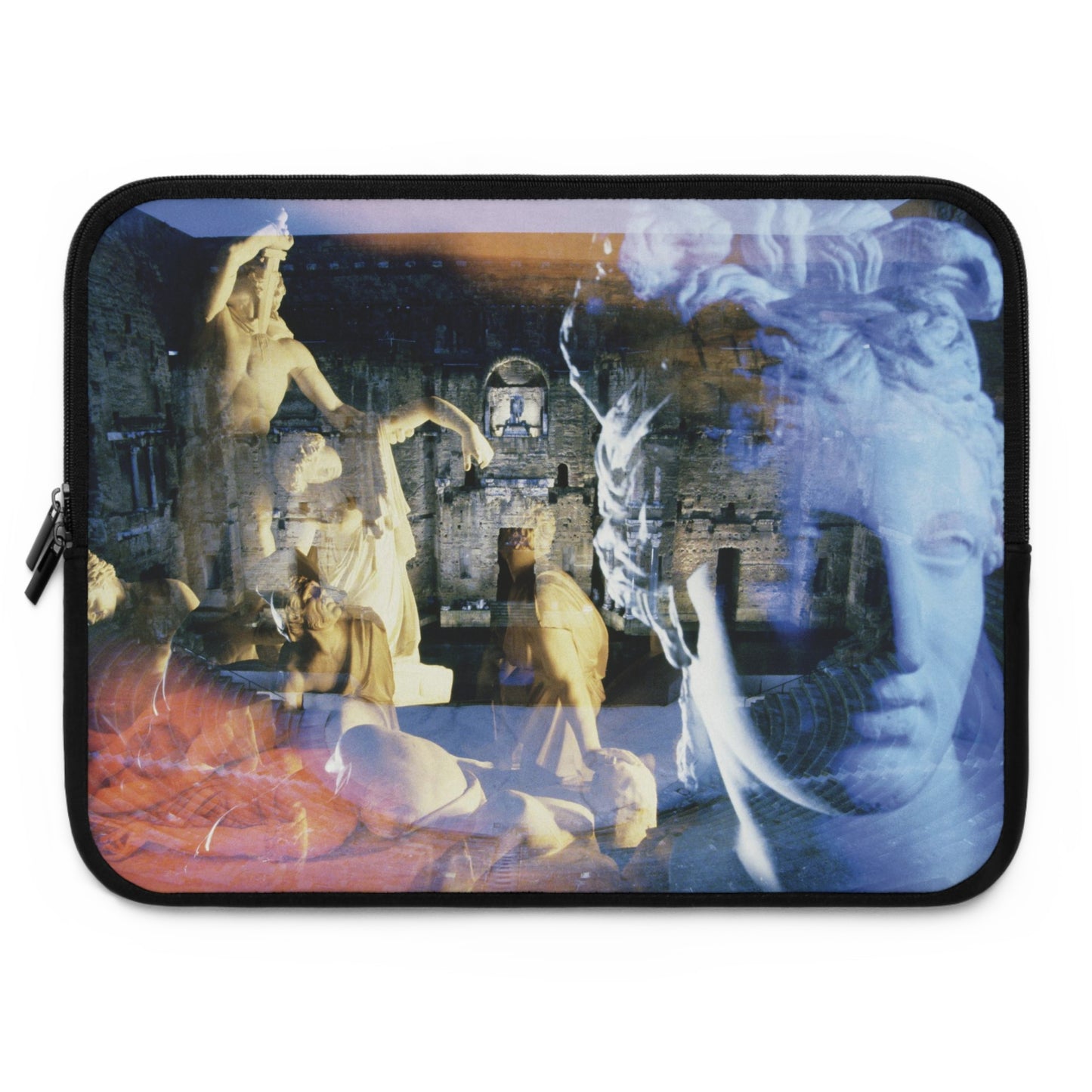 Venus The Galata & The Theater In Orange Laptop Sleeve