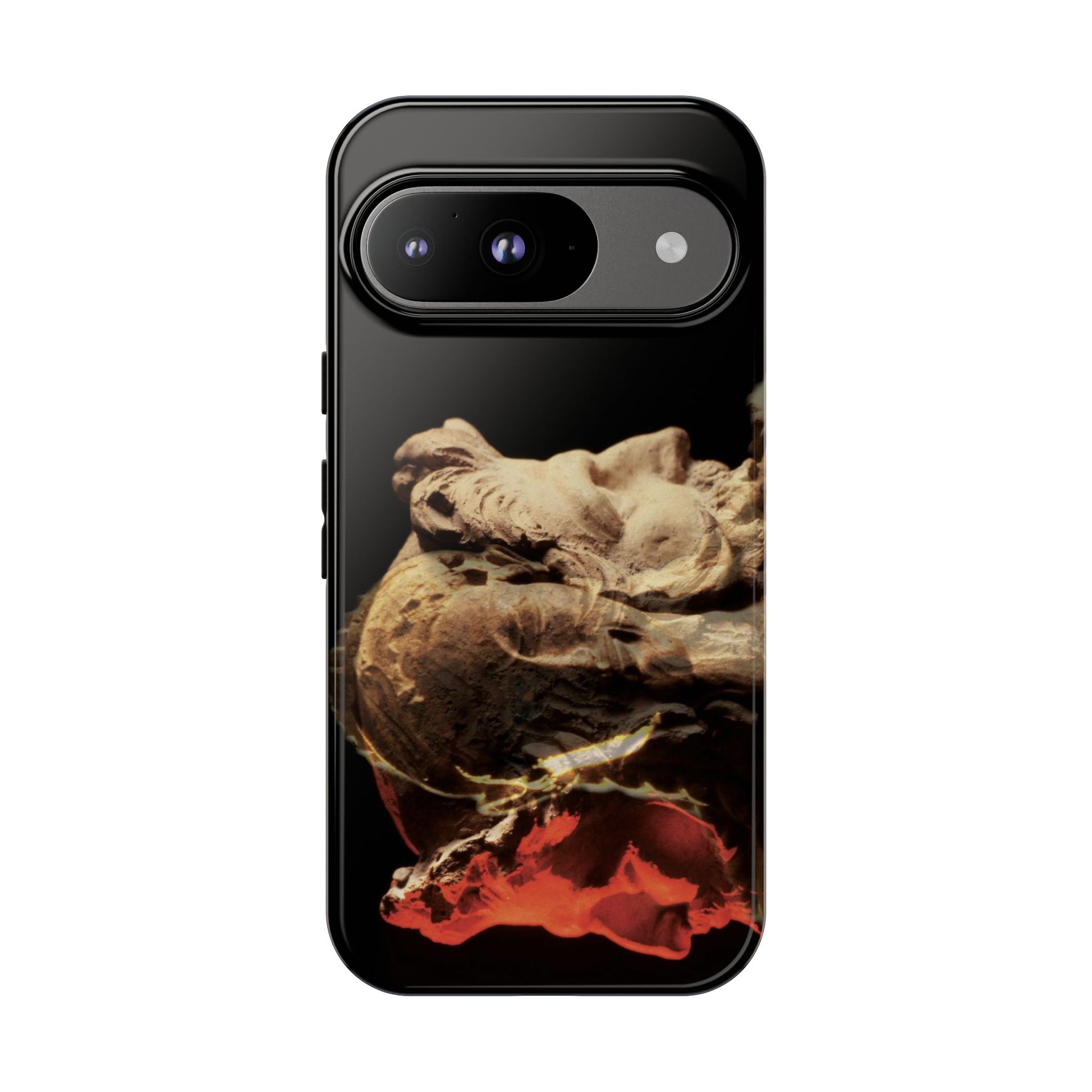 Apollo and two faced Janus phone case for Google Pixel 9 by Vittorio Storaro, from the La Civiltà Romana collection