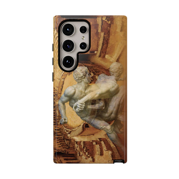 Amphitheater El Jem And The Uffizi Wrestlers phone case for Samsung Galaxy S24 Ultra by Vittorio Storaro, from the La Civiltà Romana collection