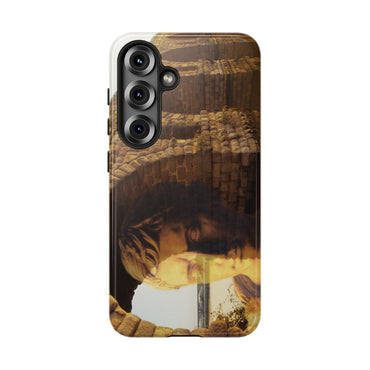 Julius Caesar and the France Bridge phone case for Samsung Galaxy S25 by Vittorio Storaro, from the La Civiltà Romana collection
