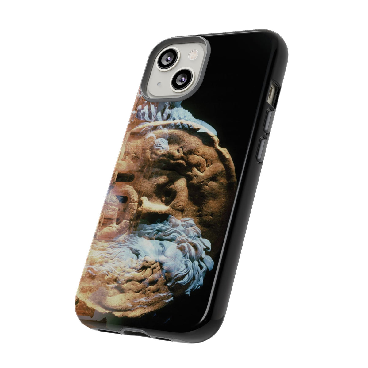 River Divinity phone case for iPhone 14 by Vittorio Storaro, from the La Civiltà Romana collection