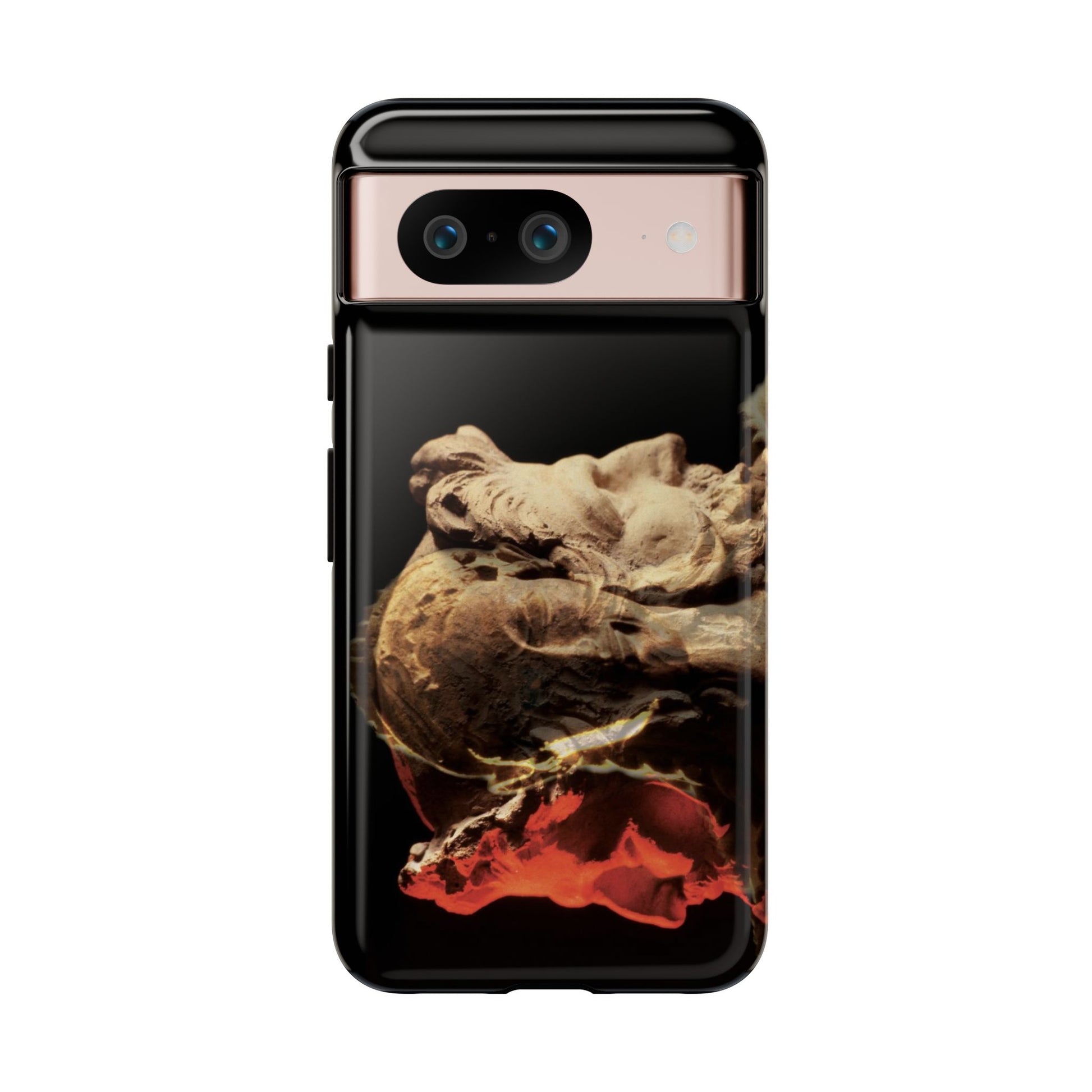 Apollo and two faced Janus phone case for Google Pixel 8 by Vittorio Storaro, from the La Civiltà Romana collection