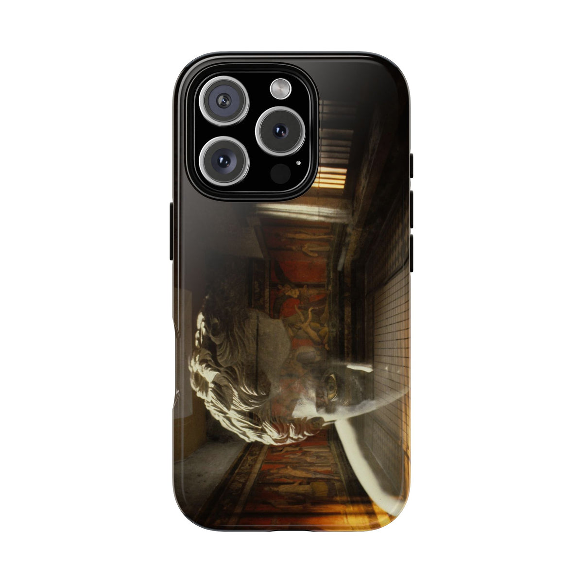 The Villa dei Mysteries phone case for iPhone 16 Pro by Vittorio Storaro, from the La Civiltà Romana collection