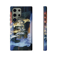 Venus the Galata and the theater in Orange Phone Cases