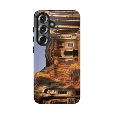 Diocletian's Palace with Goddess Roma phone case for Samsung Galaxy S25 by Vittorio Storaro, from the La Civiltà Romana collection