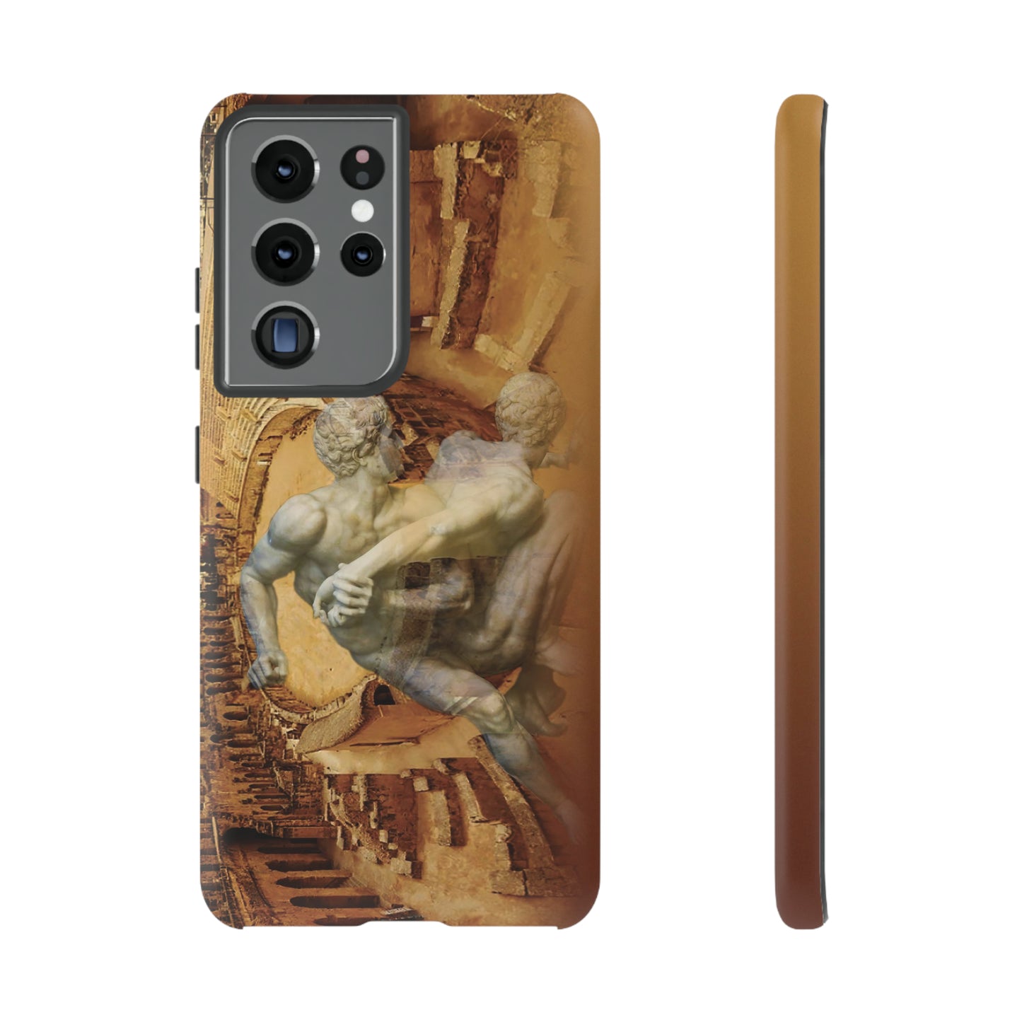 Amphitheater El Jem And The Uffizi Wrestlers Phone Cases