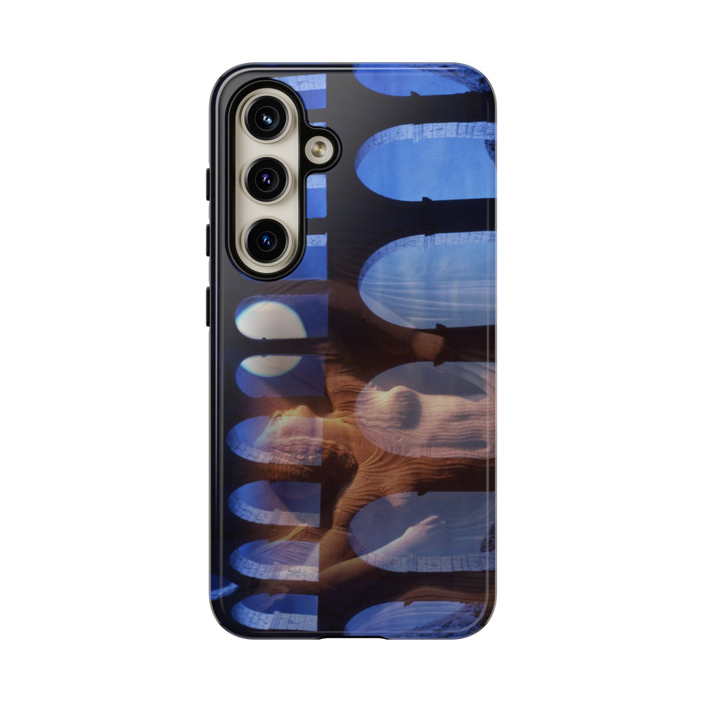 The Aqueduct and his Goddess phone case for Samsung Galaxy S24 by Vittorio Storaro, from the La Civiltà Romana collection