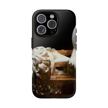 Antinoo in the Hadrian's Villa phone case for iPhone 16 Pro by Vittorio Storaro, from the La Civiltà Romana collection