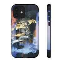 Venus the Galata and the theater in Orange Phone Cases