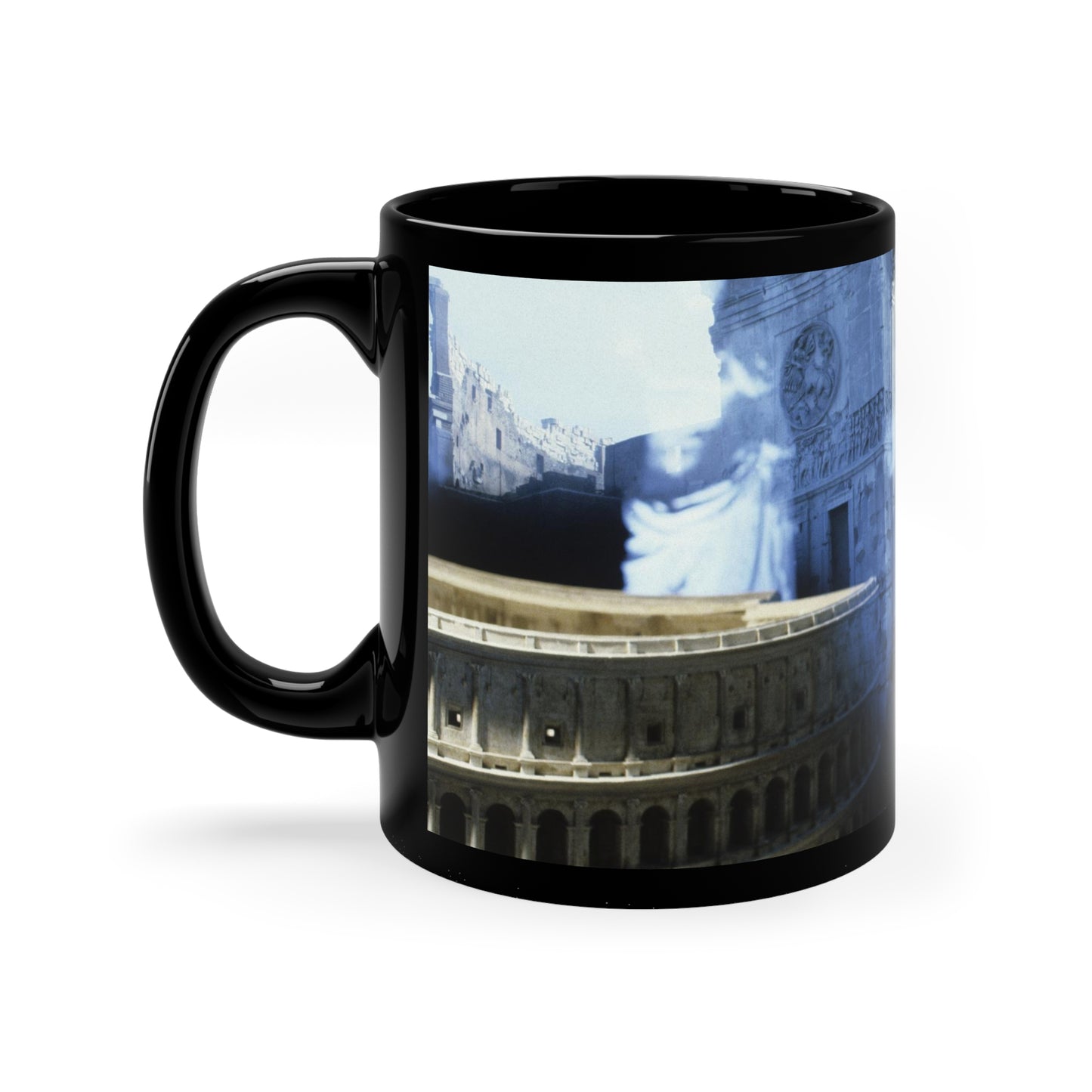 Roma 11oz Black Mug