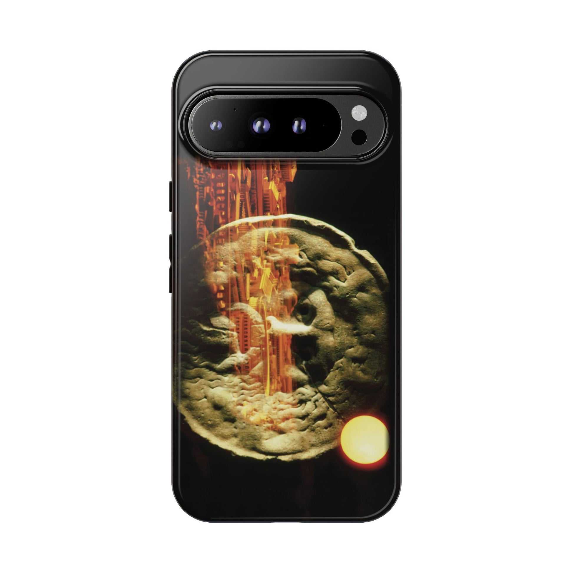 The Mouth Of Truth phone case for Google Pixel 9 Pro XL by Vittorio Storaro, from the La Civiltà Romana collection